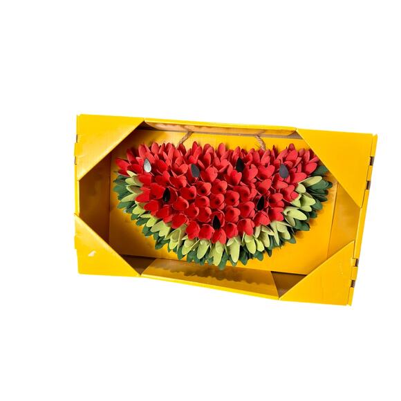 Celebrate Together Watermelon Wreath Decor Small - Picture 5 of 7